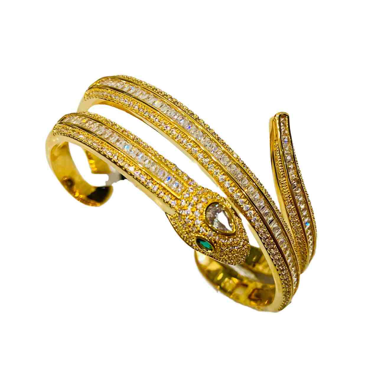 Gold Snake Bracelet