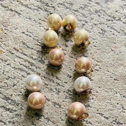 All About Big Pearl Stud Earrings In 2023!