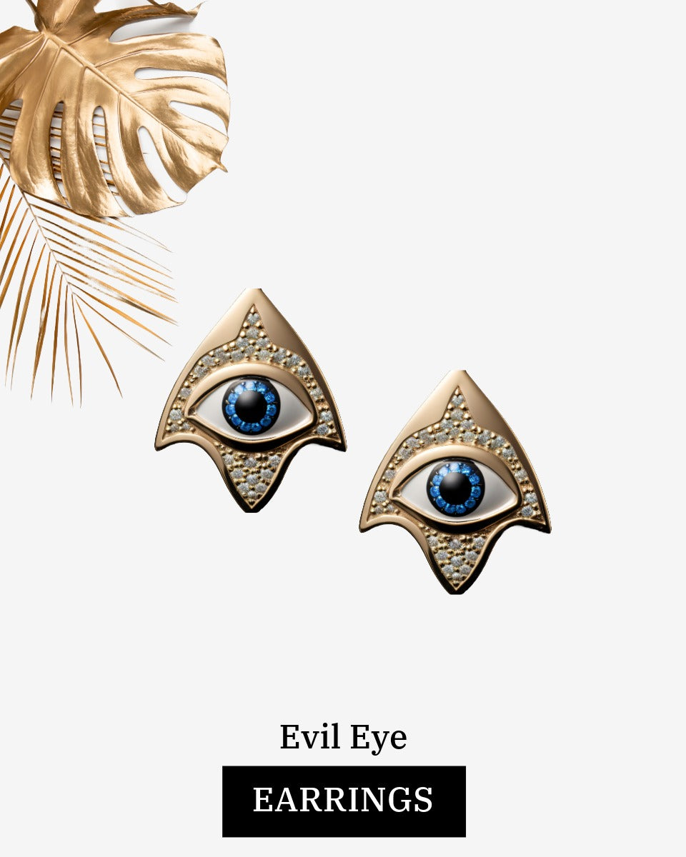 evil eye earrings