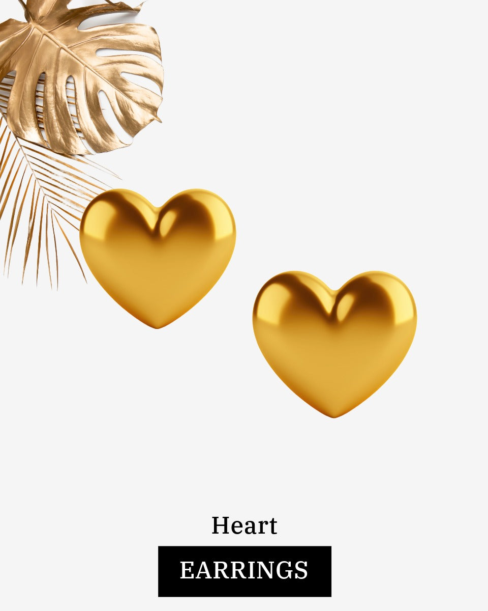 heart earrings