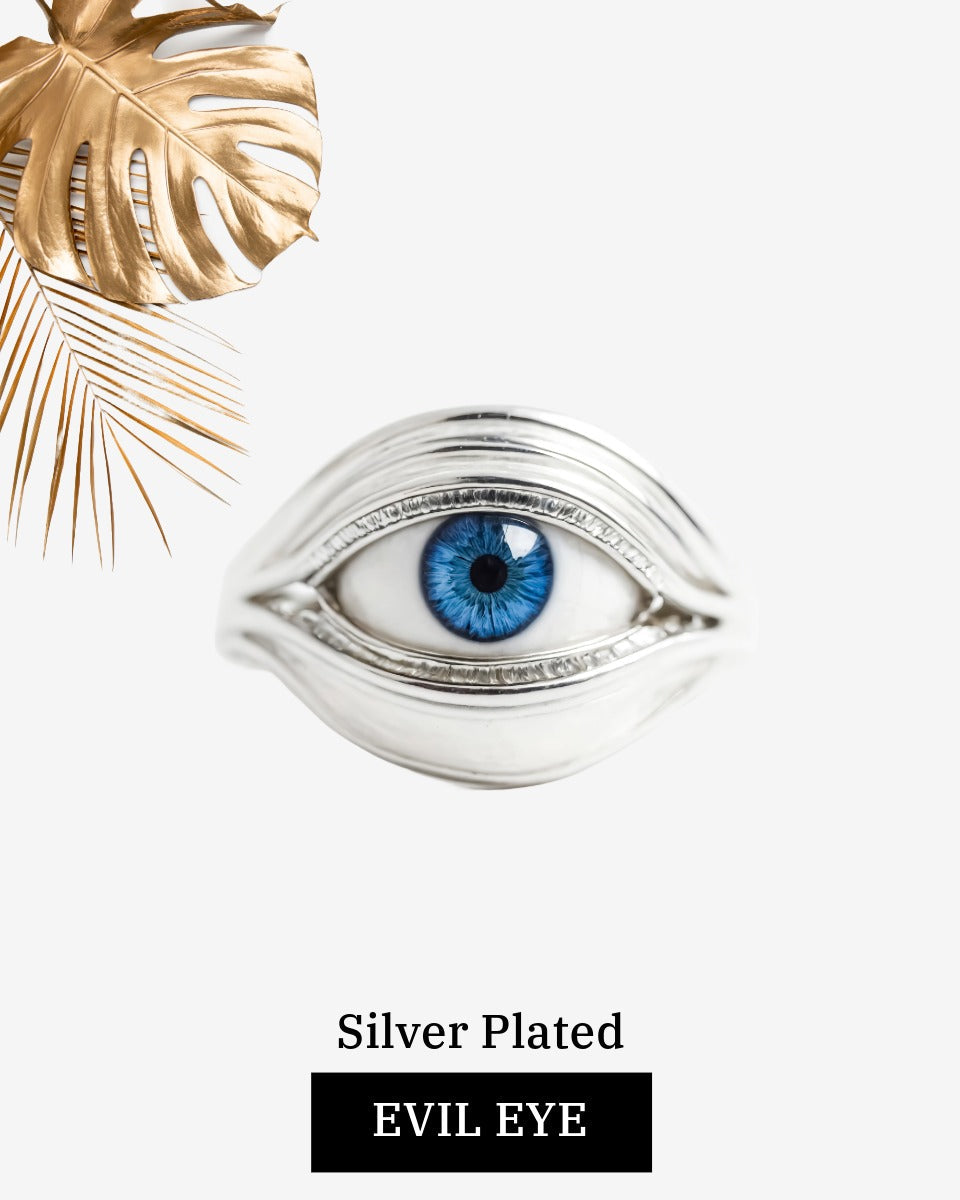 Silver Plated Evil Eye Jewellery