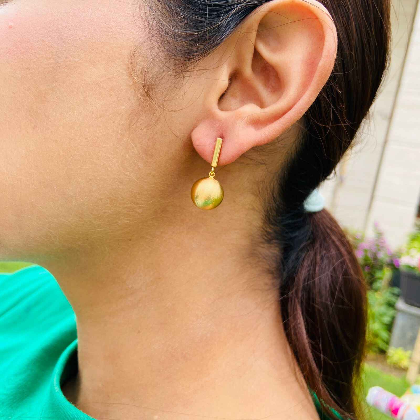 2 Gram Gold Earrings Fake