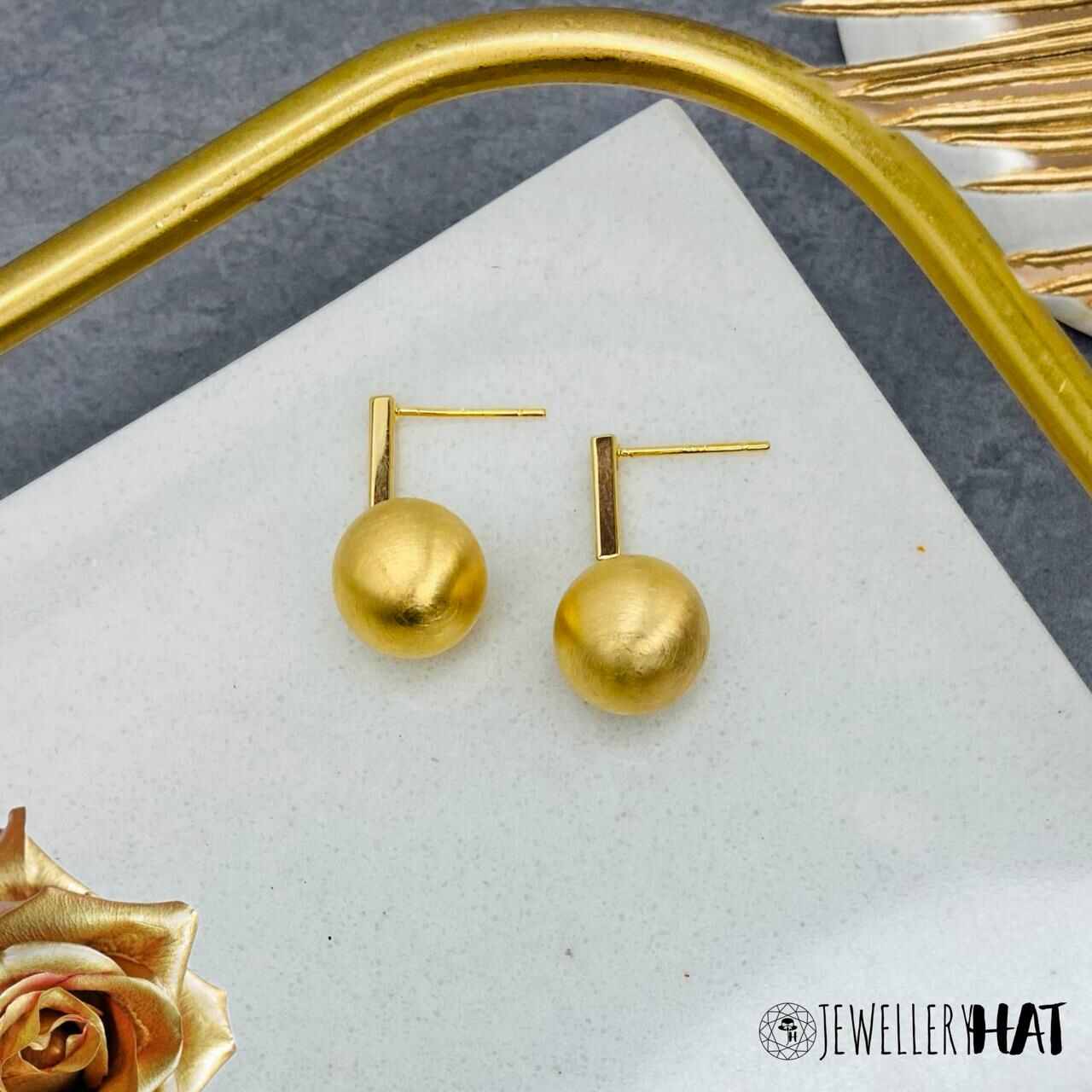 2 Gram Gold Earrings Fake