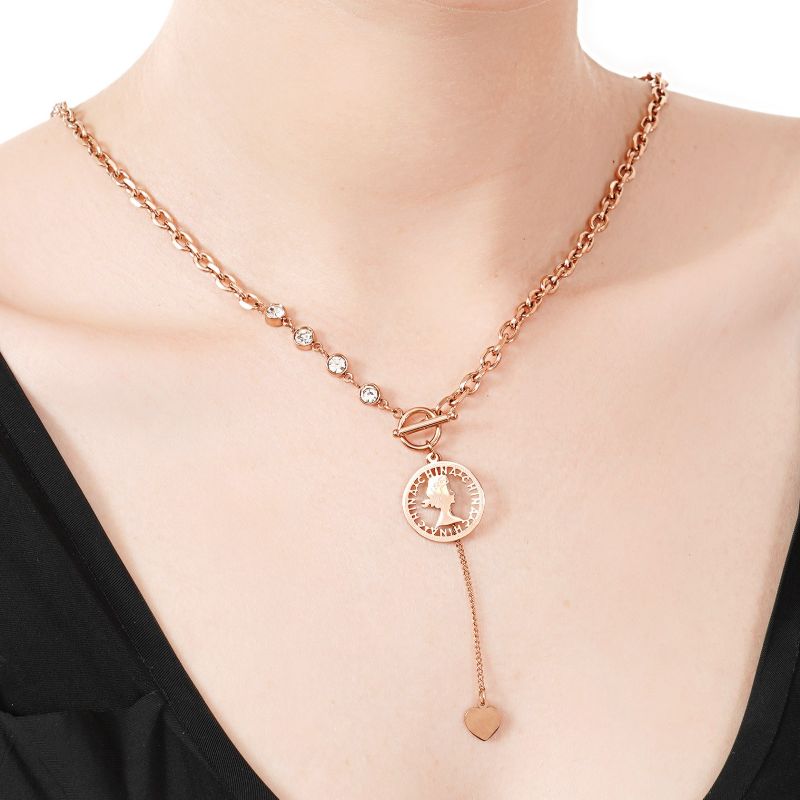 Artificial Necklace | Rose Gold Plated Chain | Artificial Jewelry