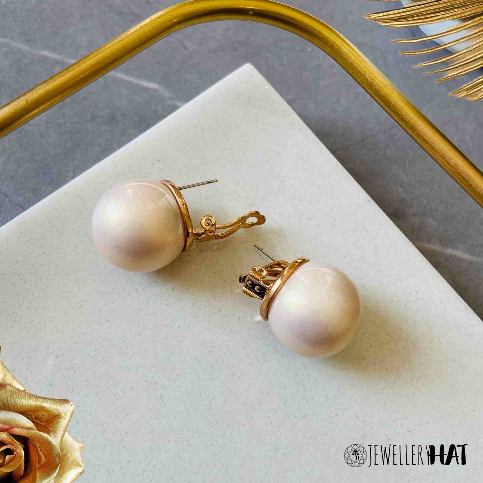 Artificial Pearl Earrings