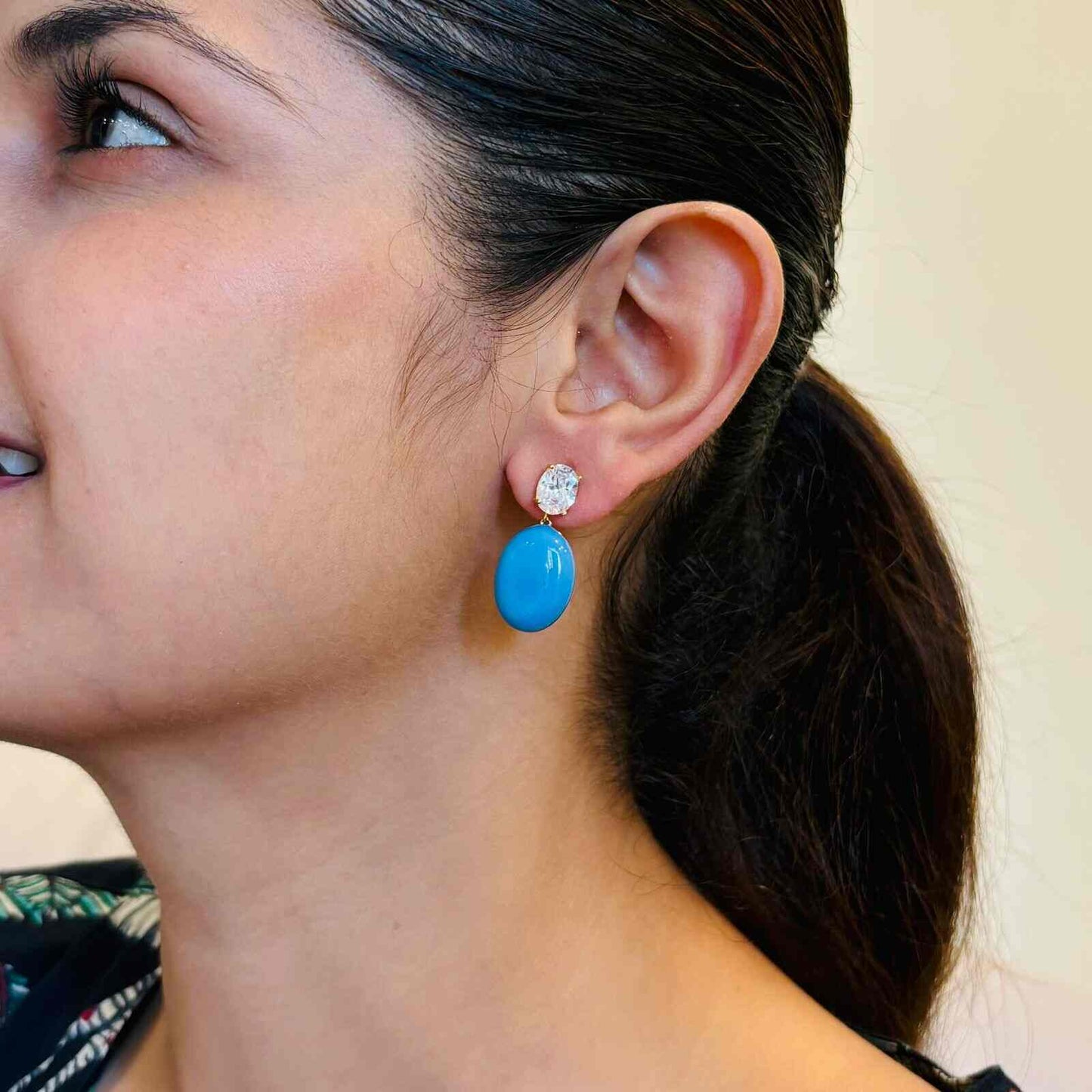 Azure Blue Earrings