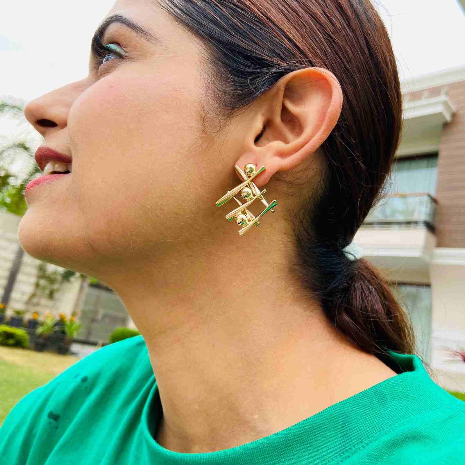 Big Gold Earrings