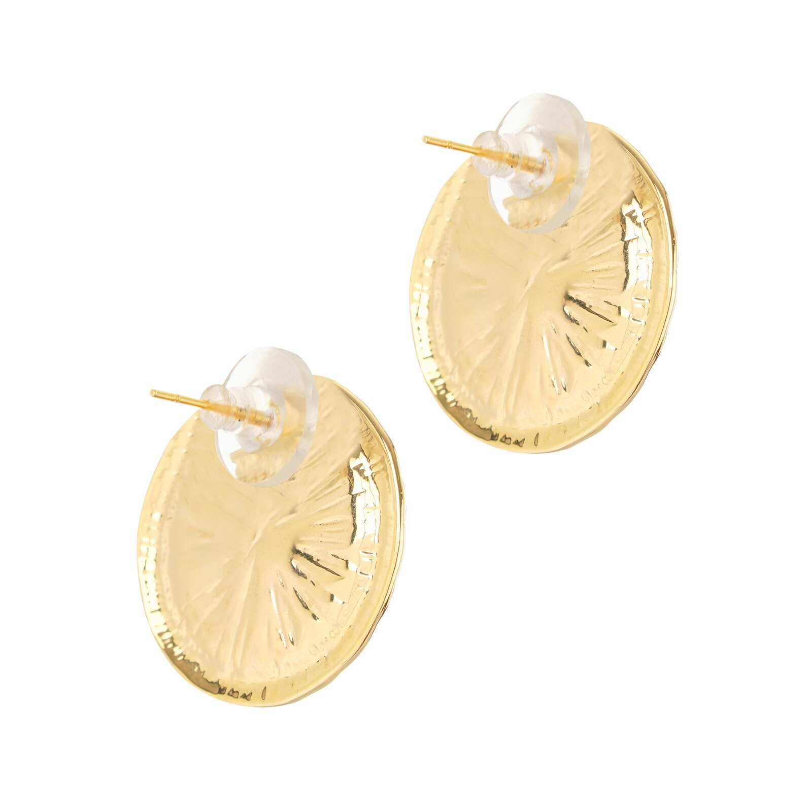 Big Pearl Stud Earrings | Western Jewellery | Anti Tarnish Jewellery | Light Weight