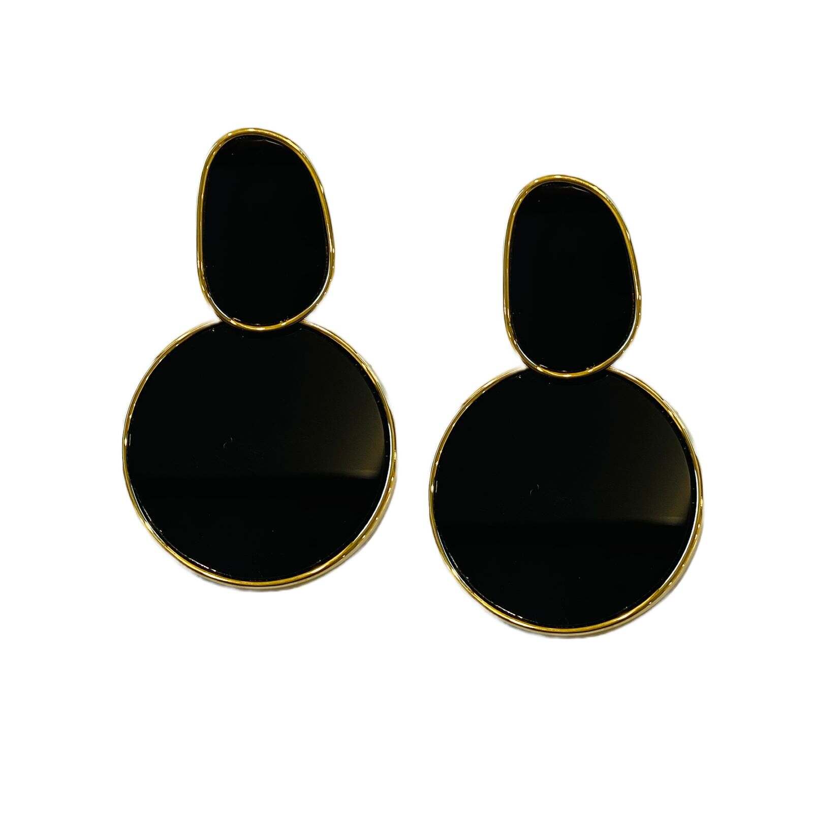 Black Long Earrings | Imitation Jewellery | Premium Quality | Modern Design