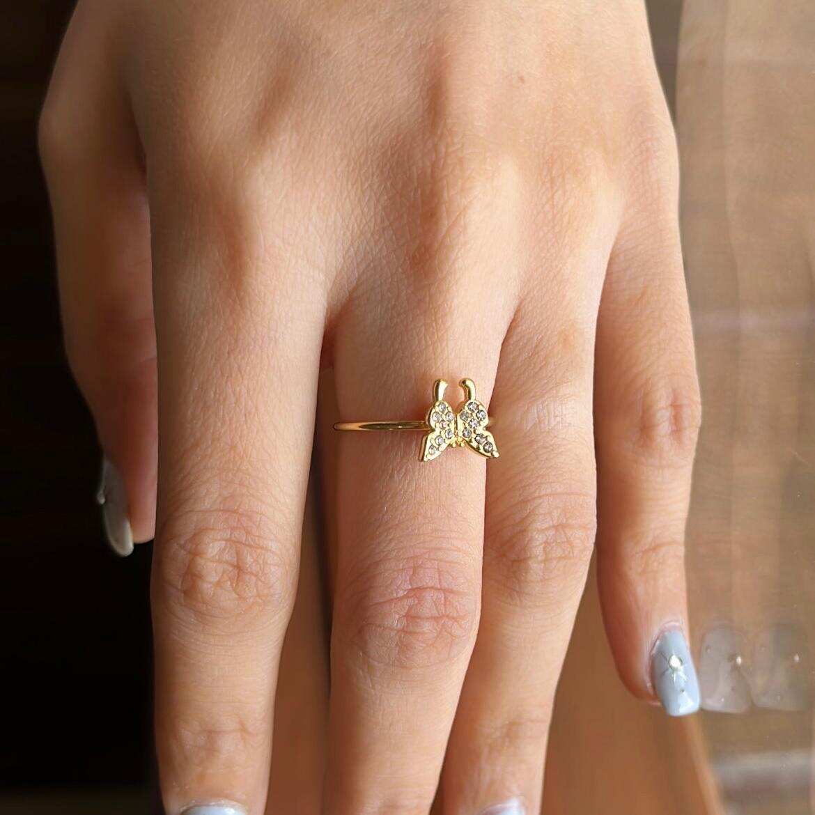 Butterfly Ring Jewellery