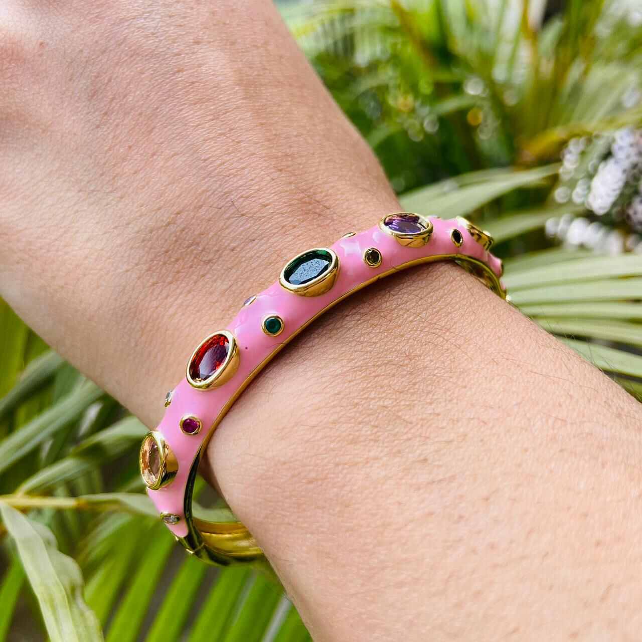 Candy Yum Yum Bracelet | Barbie Pink Kada