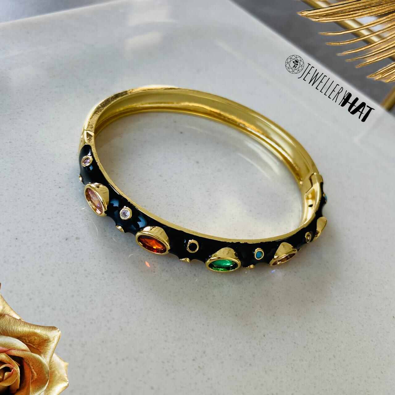 Candy Yum Yum Bracelet | Pitch Dark Black Kada