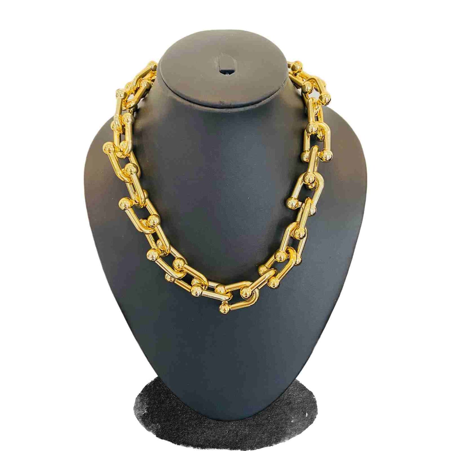 Cuban Link Chain | Gold Plated Linked Chain for Women | Artificial Jewellery