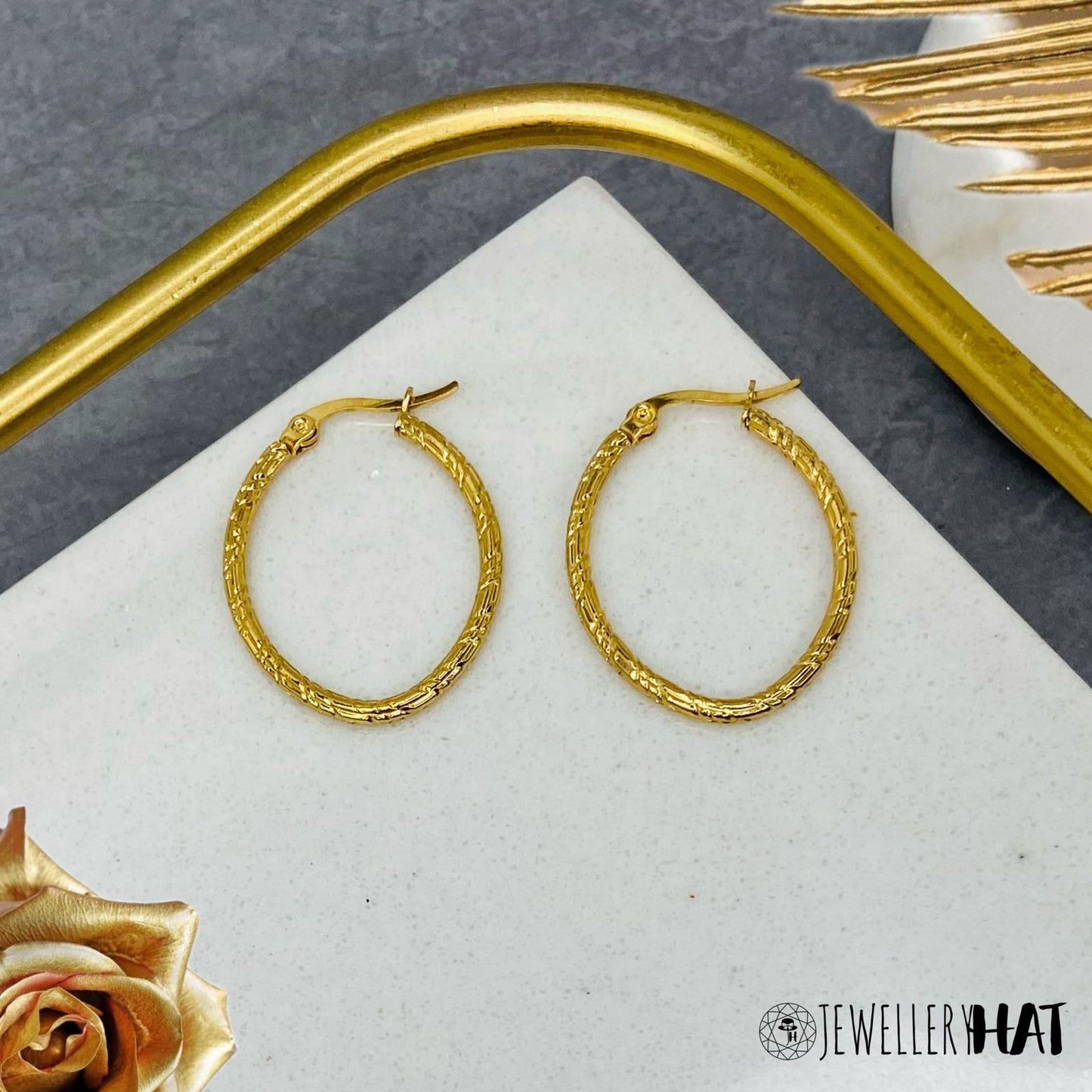 Daily Wear Fancy Gold Earrings  Earrings for Girls  Artificial Jewelry