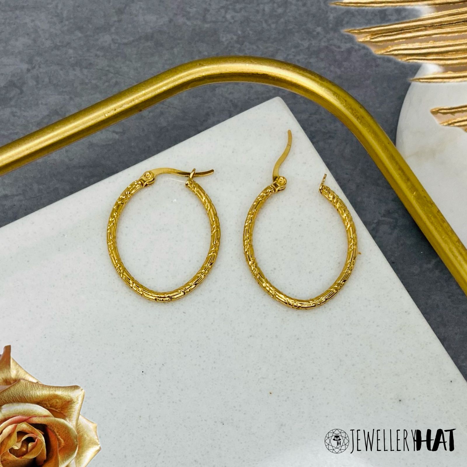 Daily Wear Fancy Gold Earrings  Earrings for Girls  Artificial Jewelry
