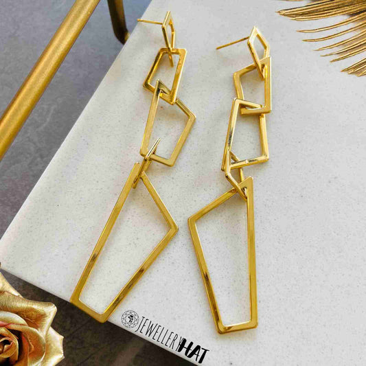 Earrings Gold Dangle