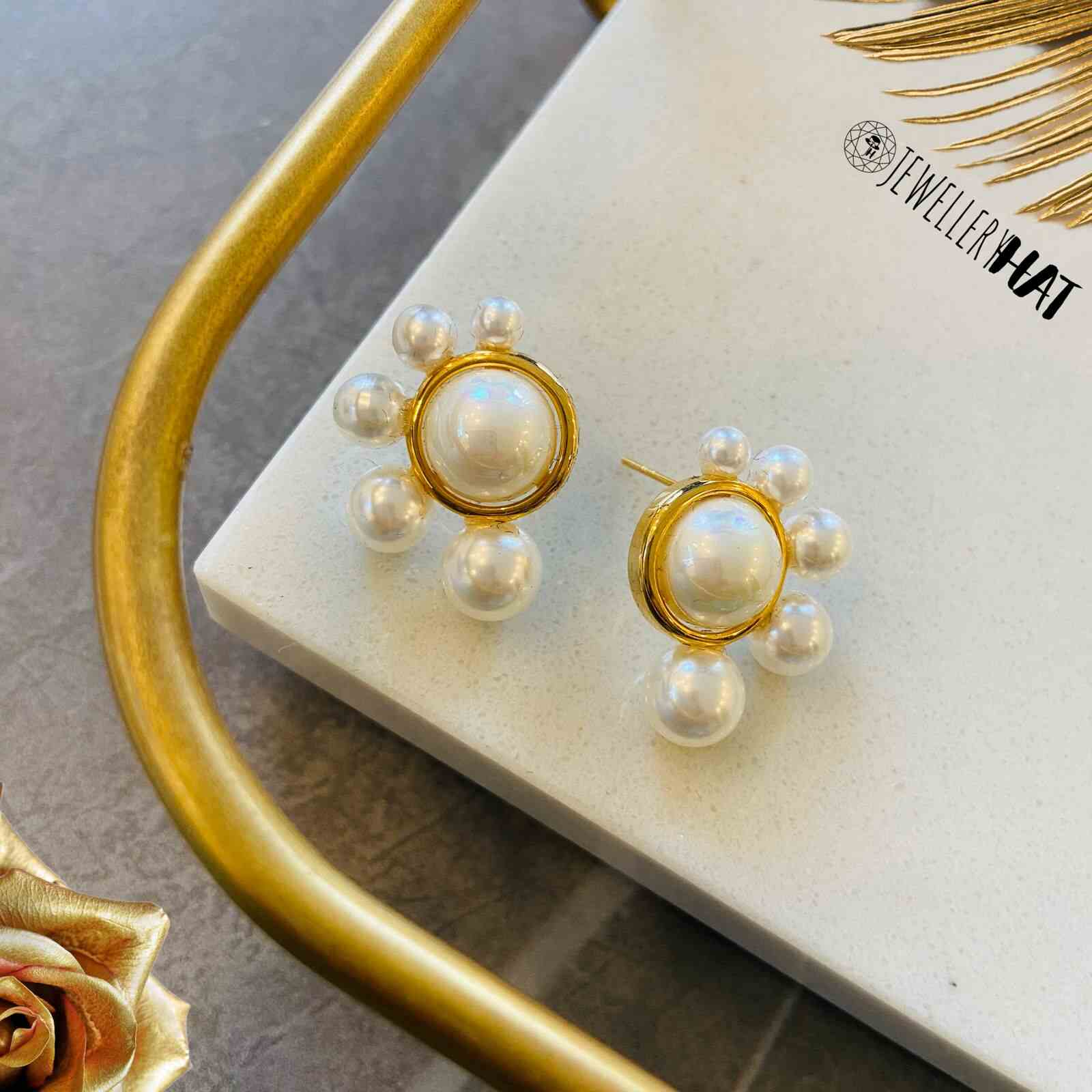 Earrings Pearl Studs