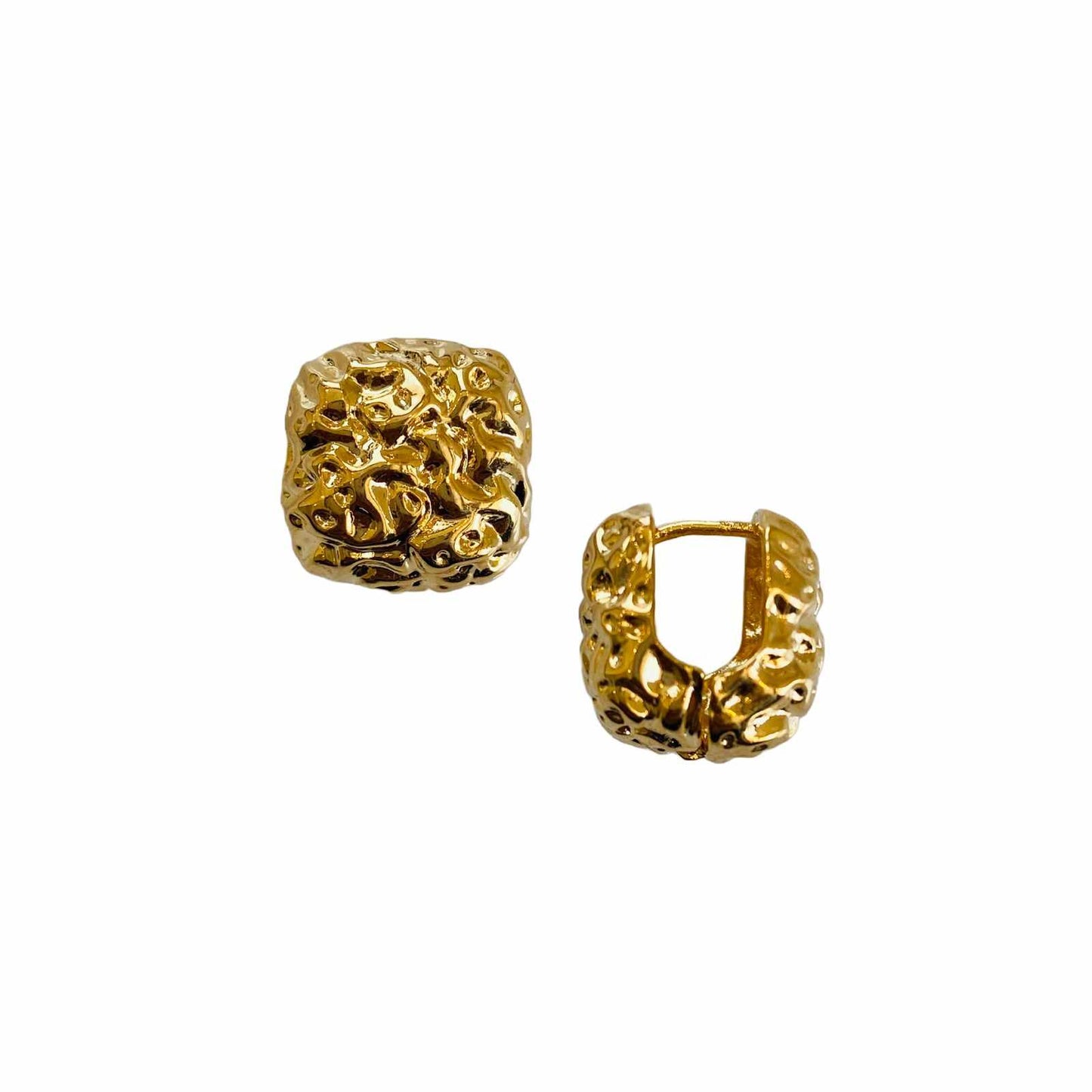 Earrings Them Coconuts - Gold Plated - Premium Collection Fashion Jewellery August - September 2022 Western Jewellery