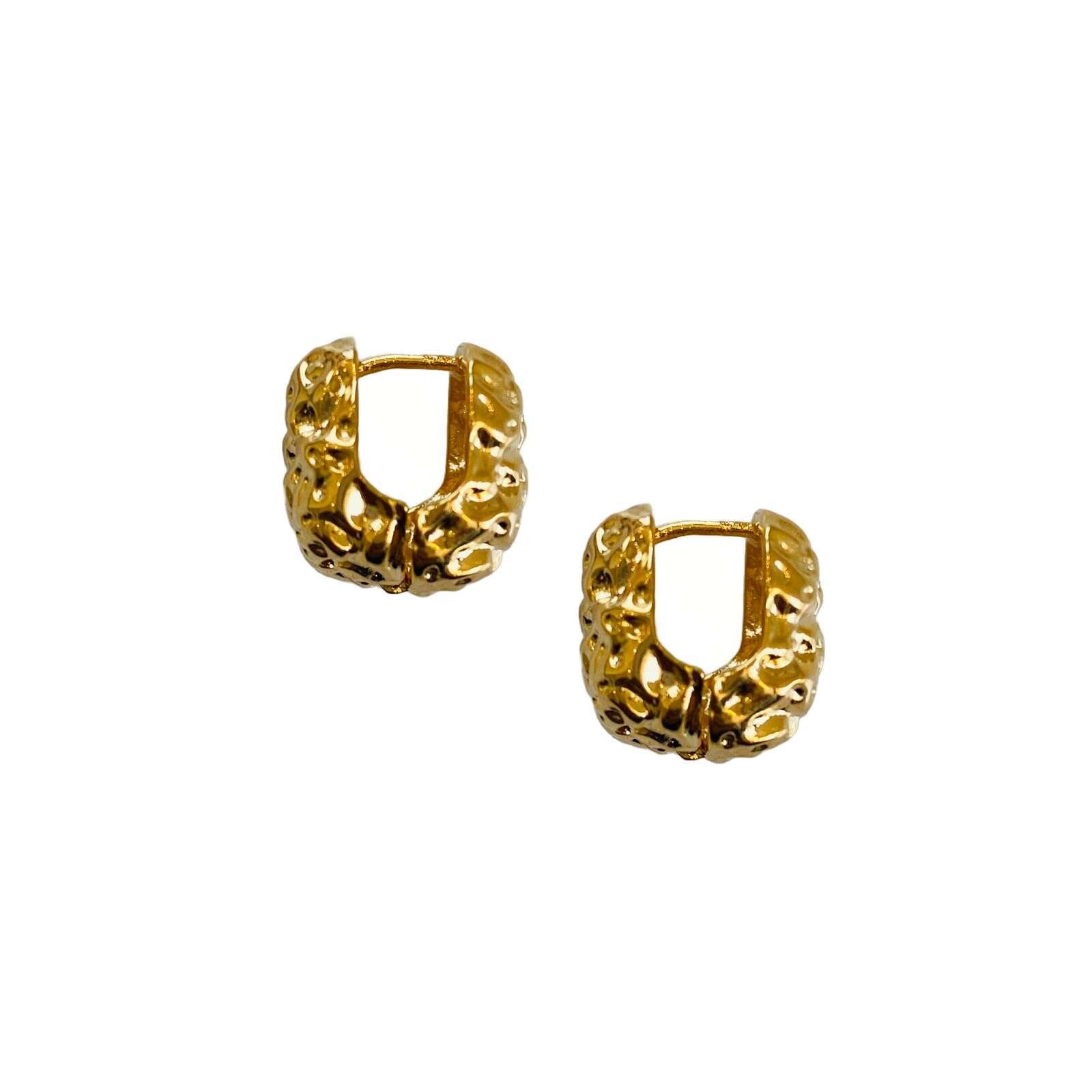 Earrings Them Coconuts - Gold Plated - Premium Collection Fashion Jewellery August - September 2022 Western Jewellery