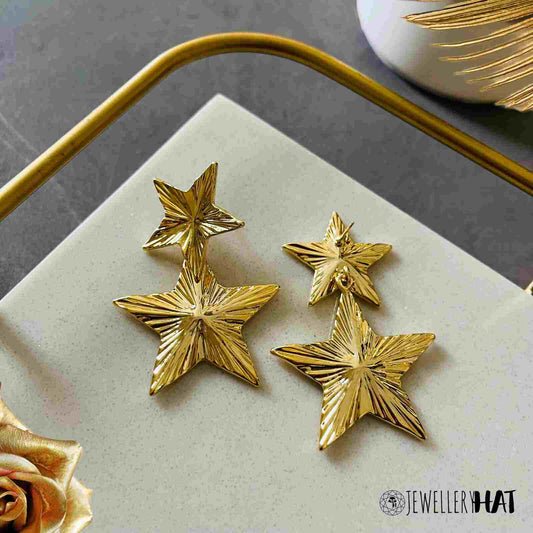 Earrings with Star