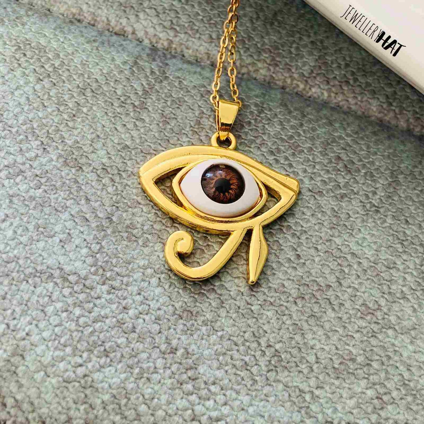 Evil Eye Necklace | 18 Karat Gold Plated | Artificial Jewellery for Girls