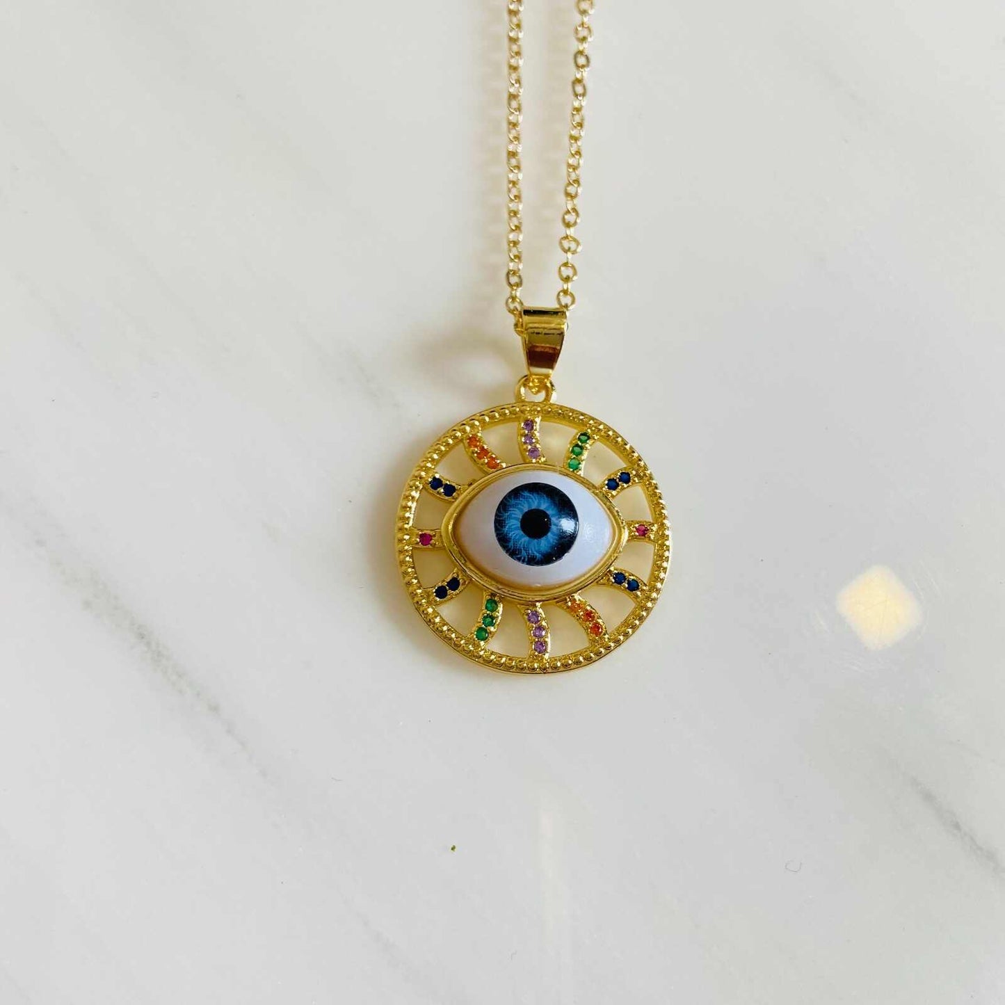 Evil Eye Pendants Anti Tarnished Evil Eye Necklace Waterproof - Evil Eye Jewellery Evil Eye Bracelet Fashion Jewellery By Jewellery Hat September 2022