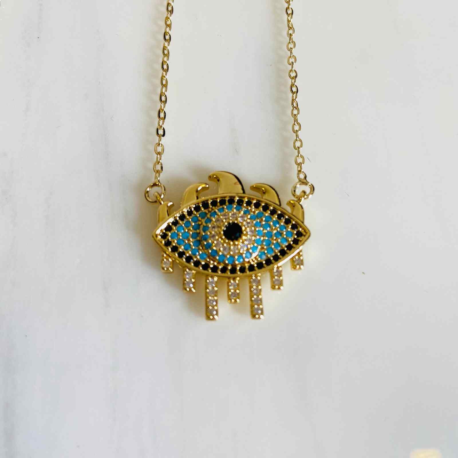 Evil Eye Pendants Anti Tarnished Evil Eye Necklace Waterproof - Evil Eye Jewellery Evil Eye Bracelet Fashion Jewellery By Jewellery Hat September 2022