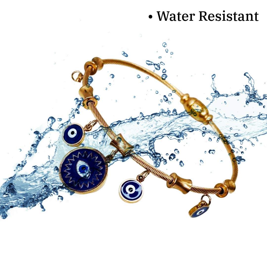 Fancy Bracelet | Evil Eye Rose Gold Plated Bracelet for women | Artificial Jewelry