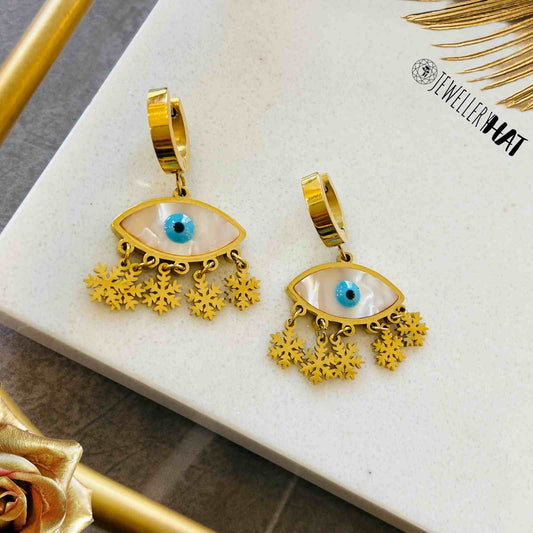 Evil Eye Stud Earrings