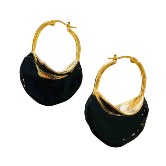 Fancy Stylish Earrings | Black Colour Stylish Earrings For Girls | Earring Bags