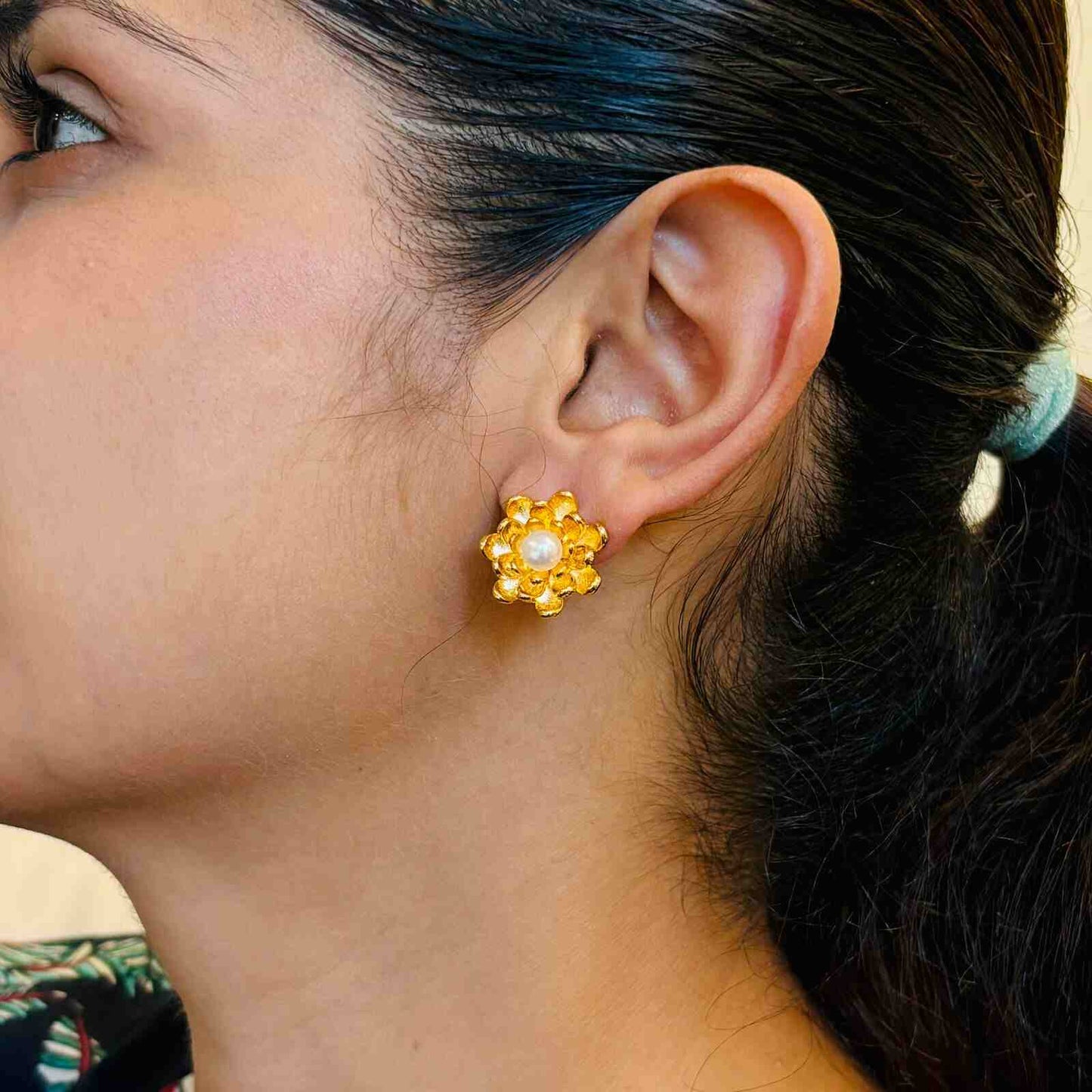 Floral Stud Earrings