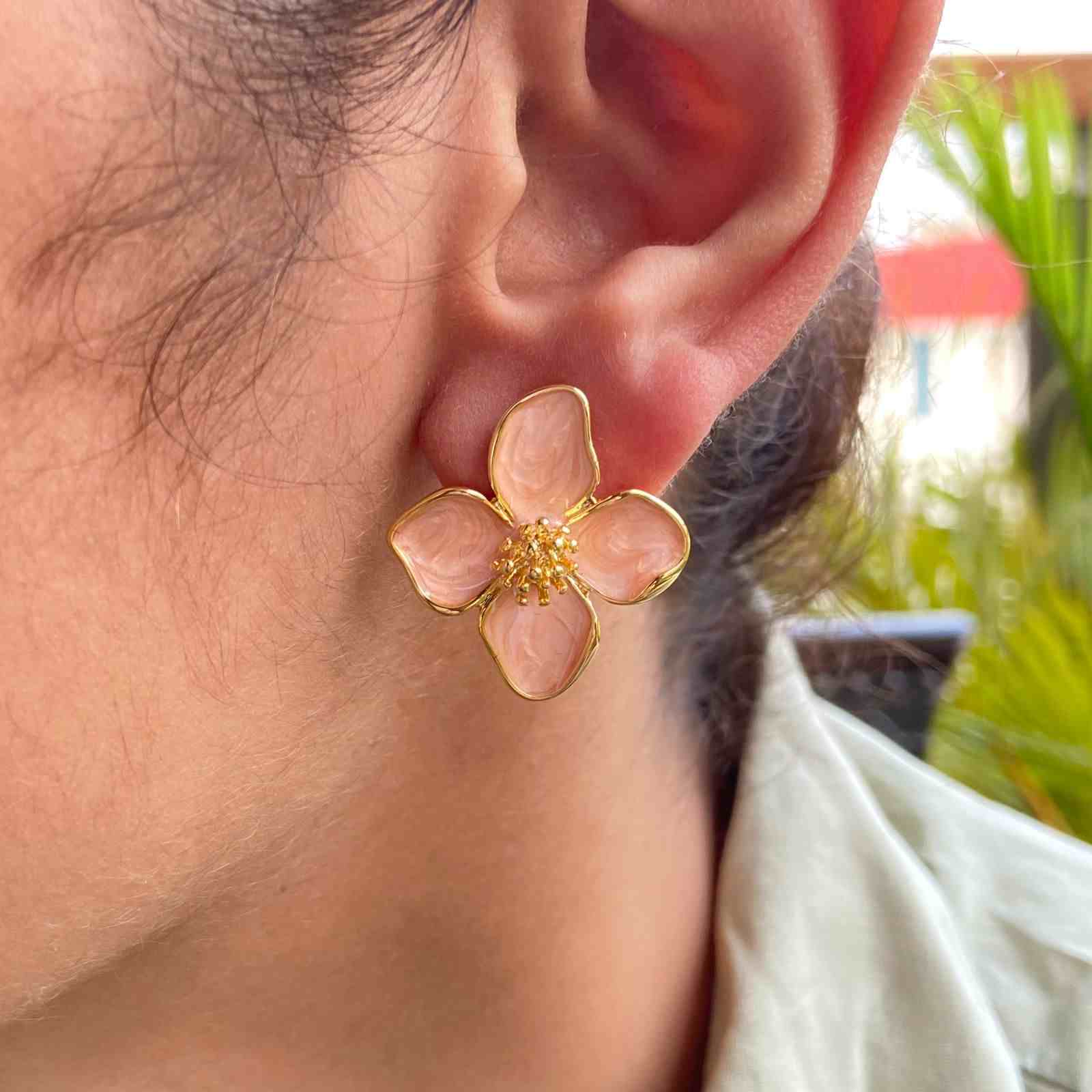 Flower Stud Earrings