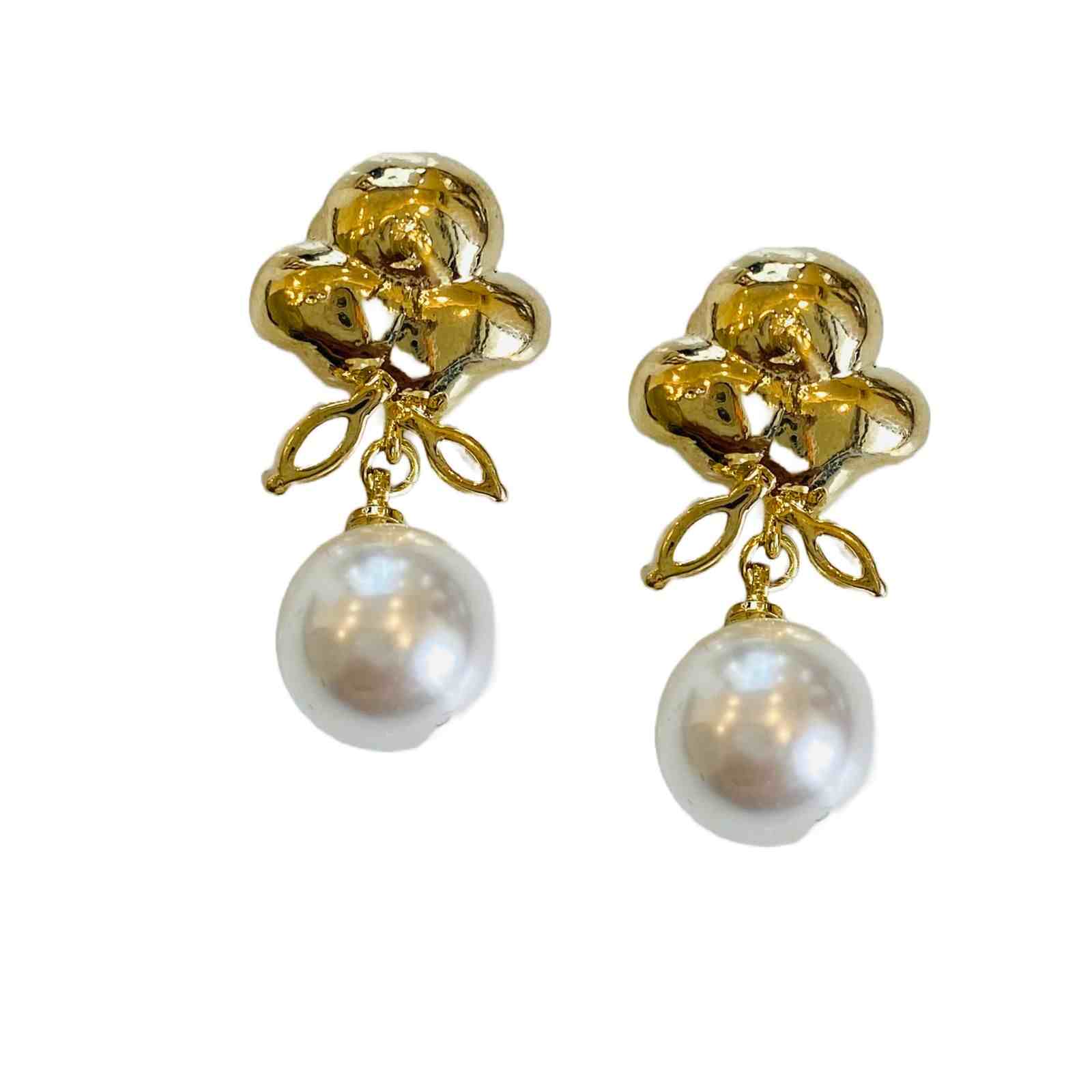 Buy DARSHAN IMITATION Earrings for Women (Golden) set of 5 at Amazon.in