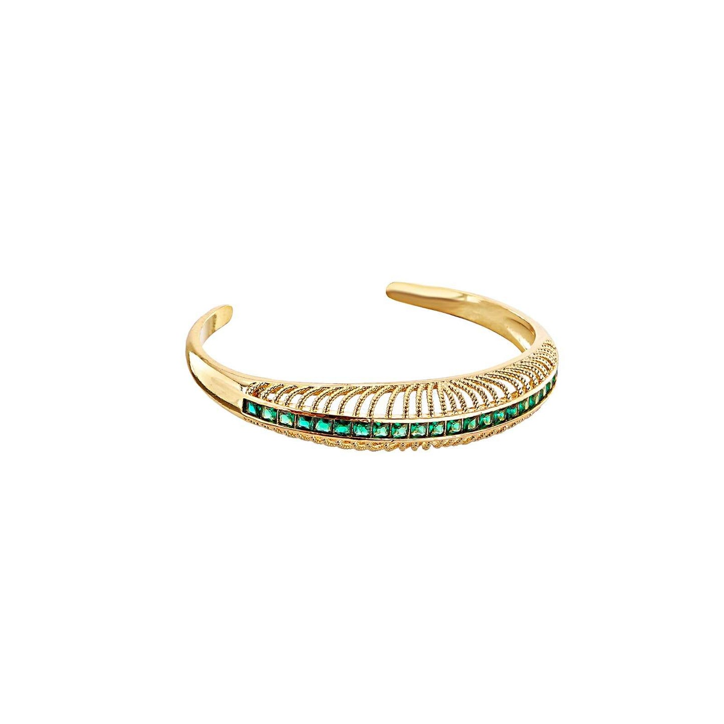 Gold Bangles | Emerald Stones Bangles | Imitation Jewellery | April 2023