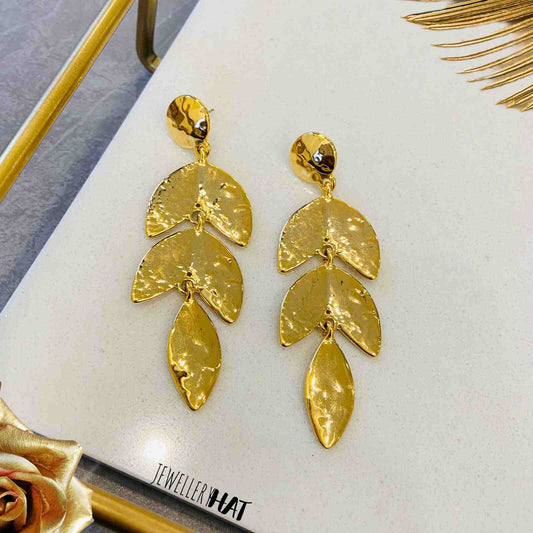 Gold Earrings Artificial