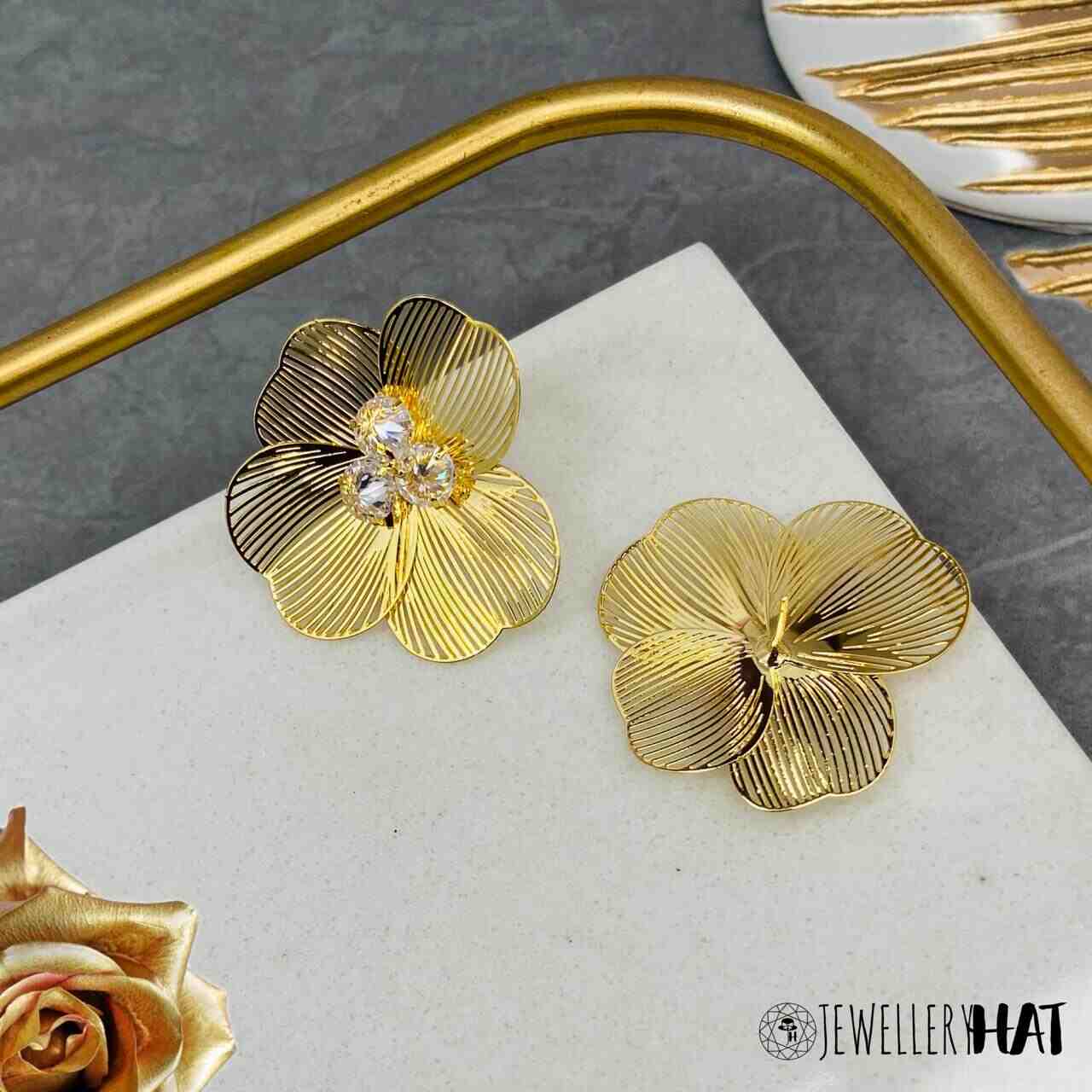 Gold Earrings Design