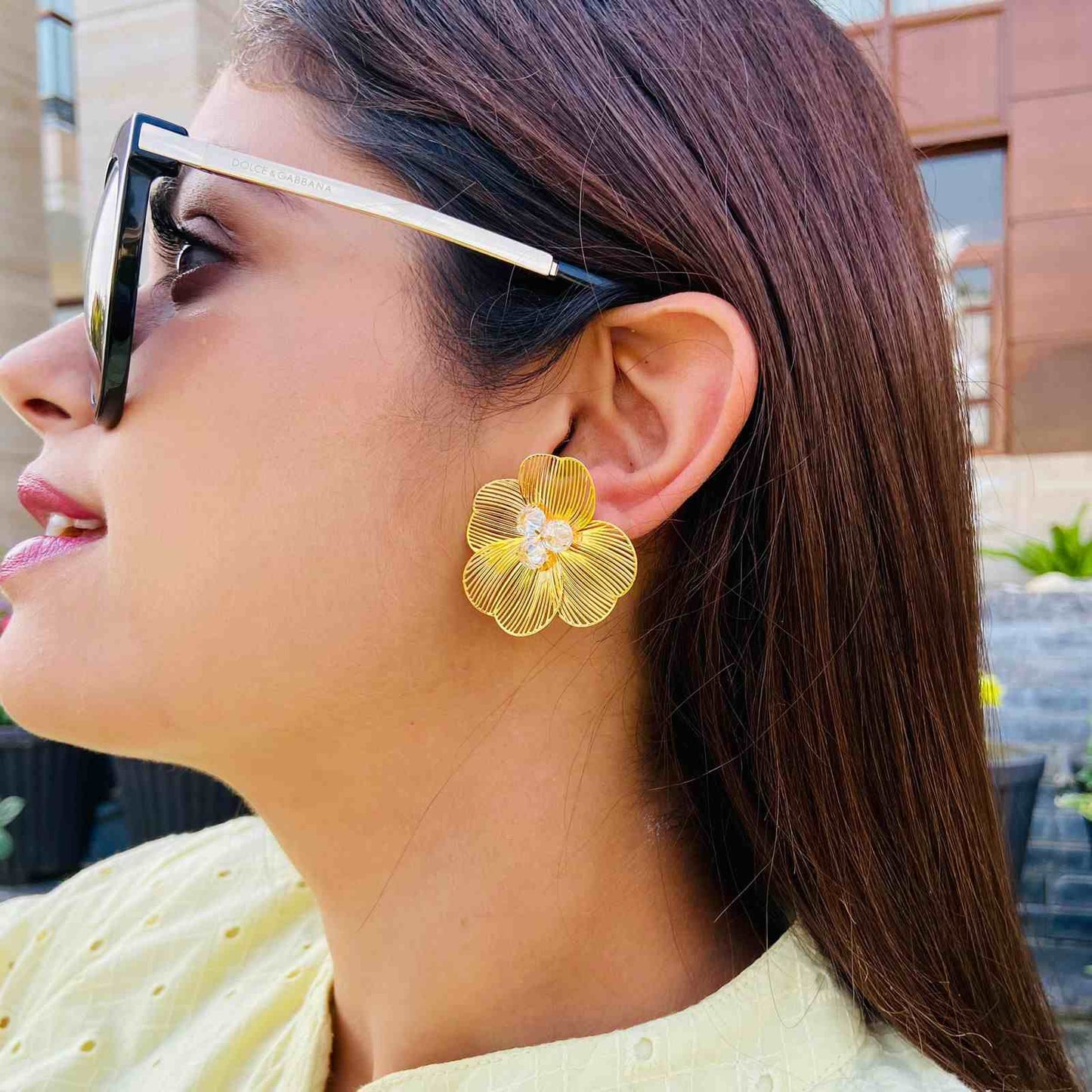 Gold Earrings Design