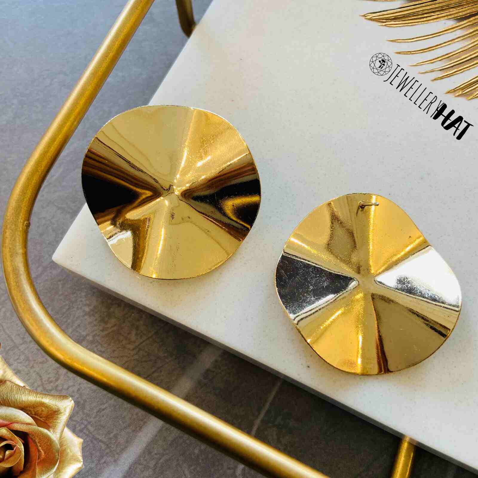 Gold Earrings Western