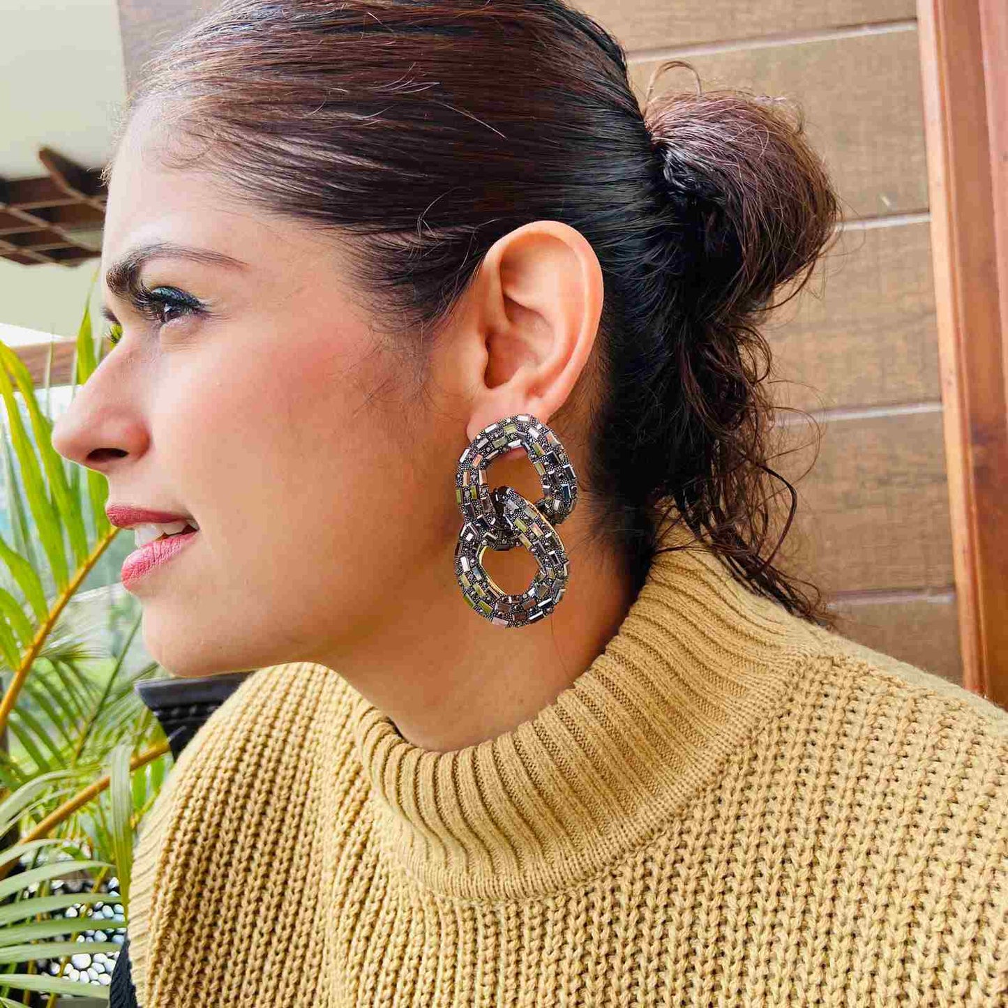 Gold Earrings Western