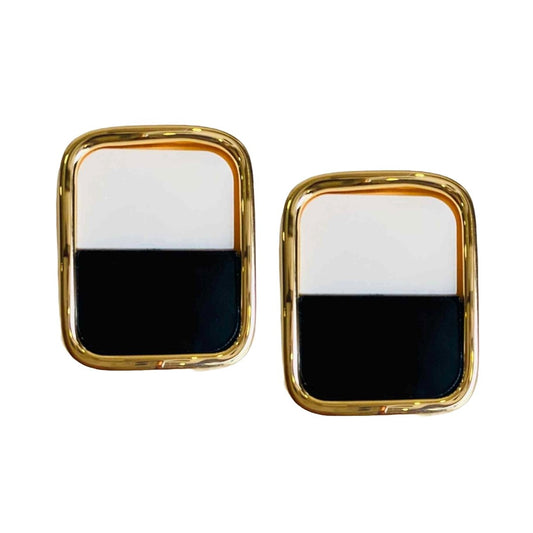 Black And White Earrings | Stud Earrings | New Design | Super Quality Jewellery