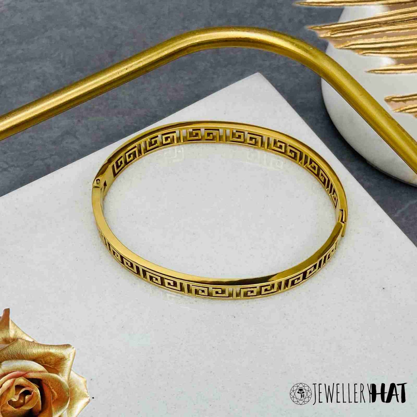 Gold Plated Bracelet For Ladies