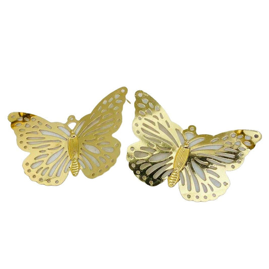 Earrings With Butterflies