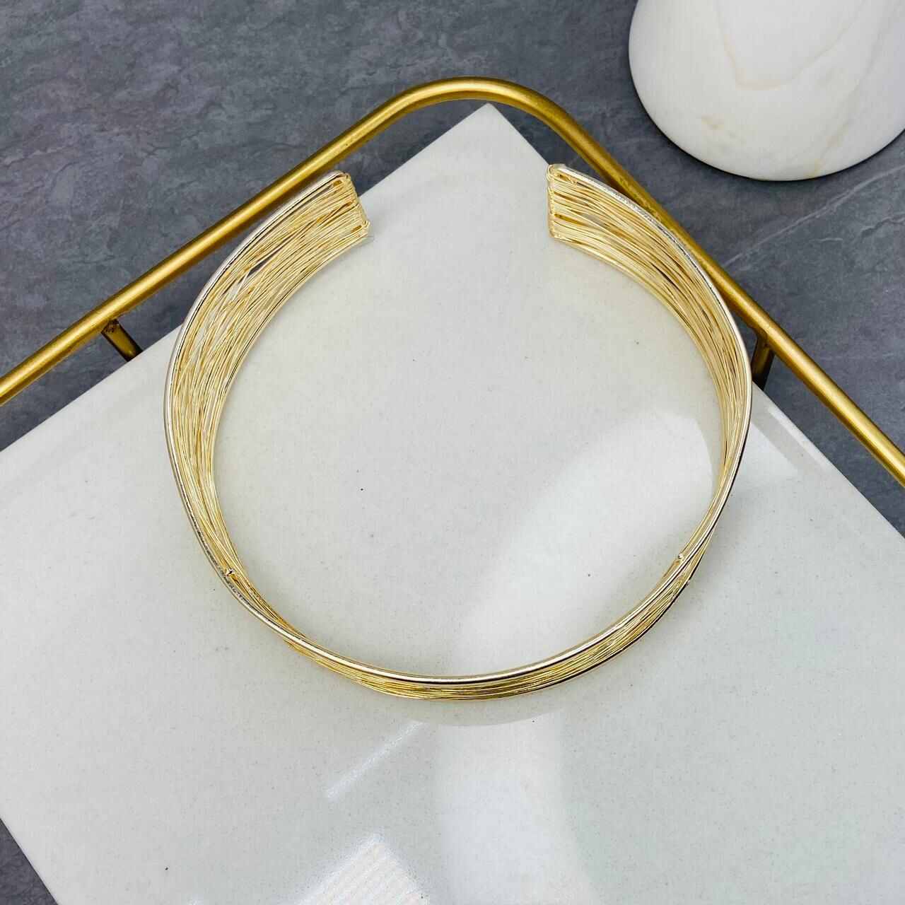 Gold Plated Choker Necklace