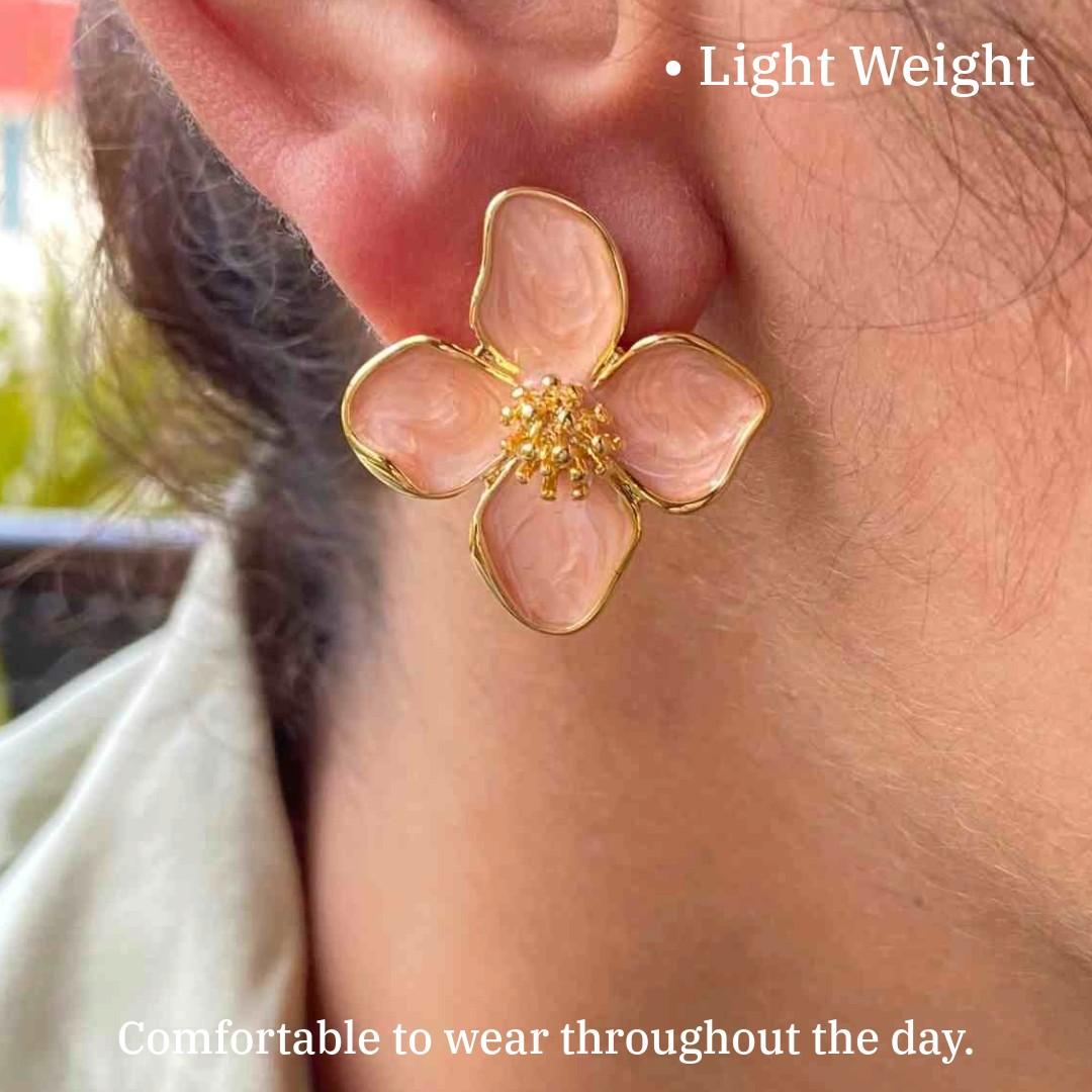 Flower Stud Earrings