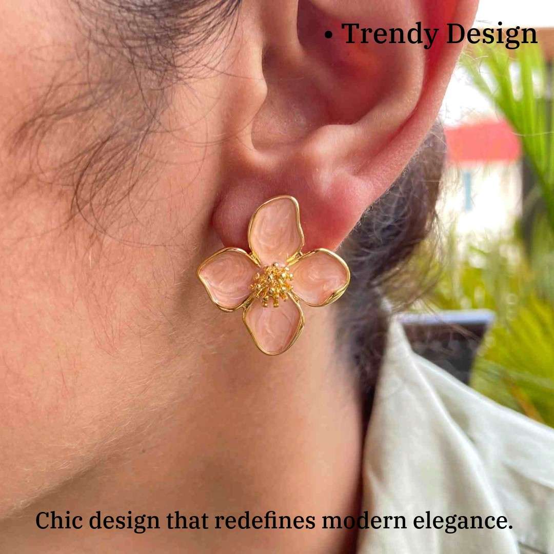 Flower Stud Earrings