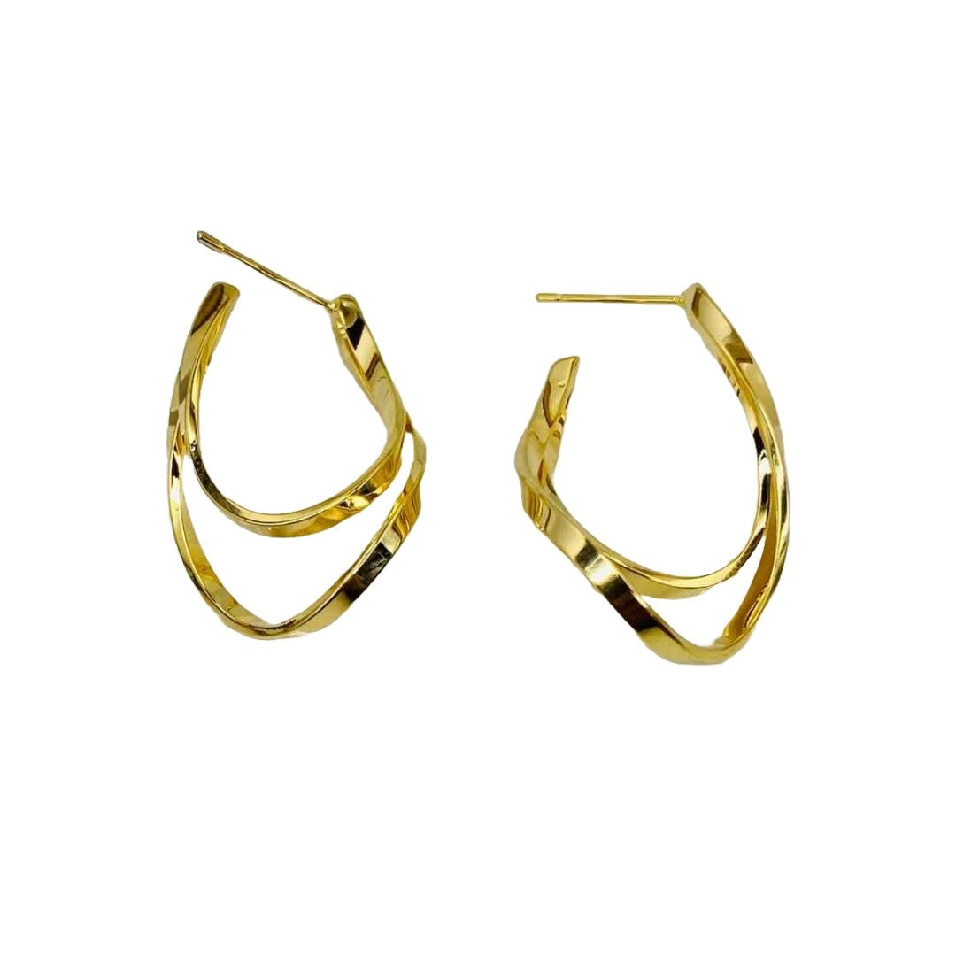 Female Gold Earrings