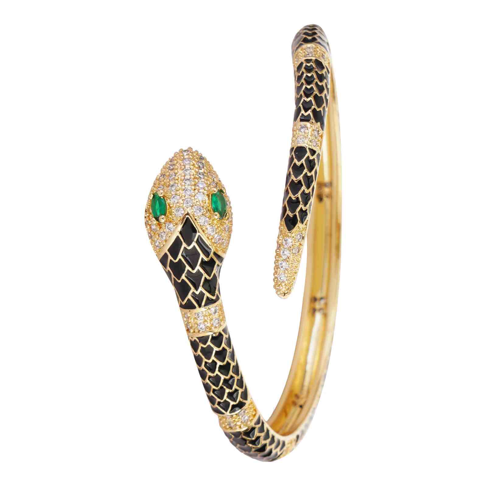 Authentic! Bulgari Bvlgari Serpenti Viper 18k Rose Gold Diamond Bangle  Bracelet | eBay