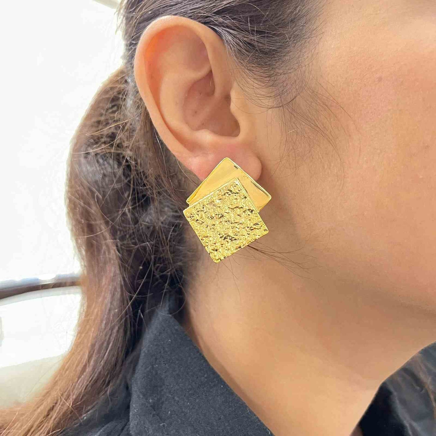 Gold Western Earrings