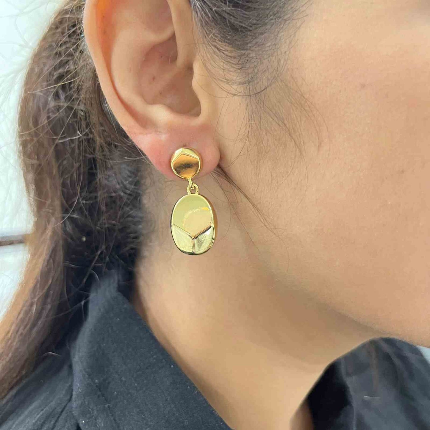 Golden Western Earrings