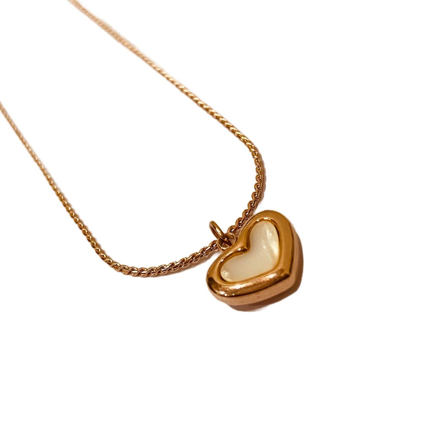 Heart Chain | Rose Gold Colour | Rose Gold Jewellery